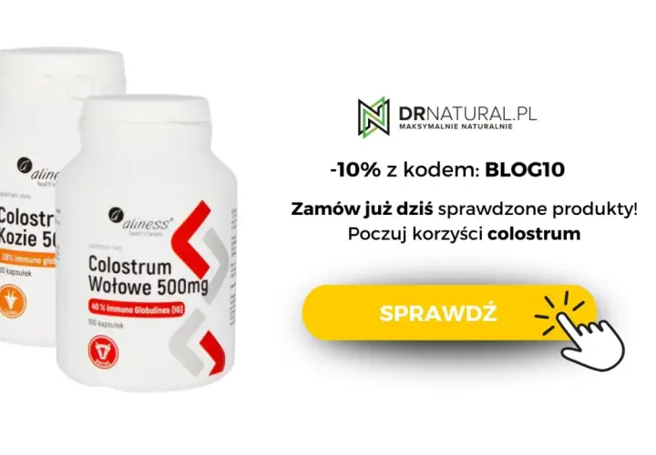 Dwa opakowania colostrum: kozie i wołowe. Dowiedz się, colostrum co to i poczuj korzyści! Zniżka -10% z kodem BLOG10.
